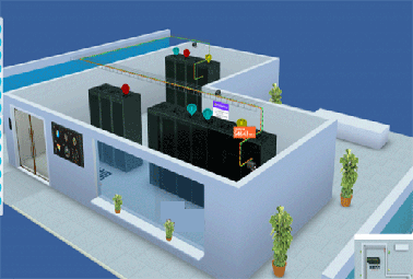 3D可視化機房監(jiān)控系統(tǒng)，可提供高效的用戶體驗